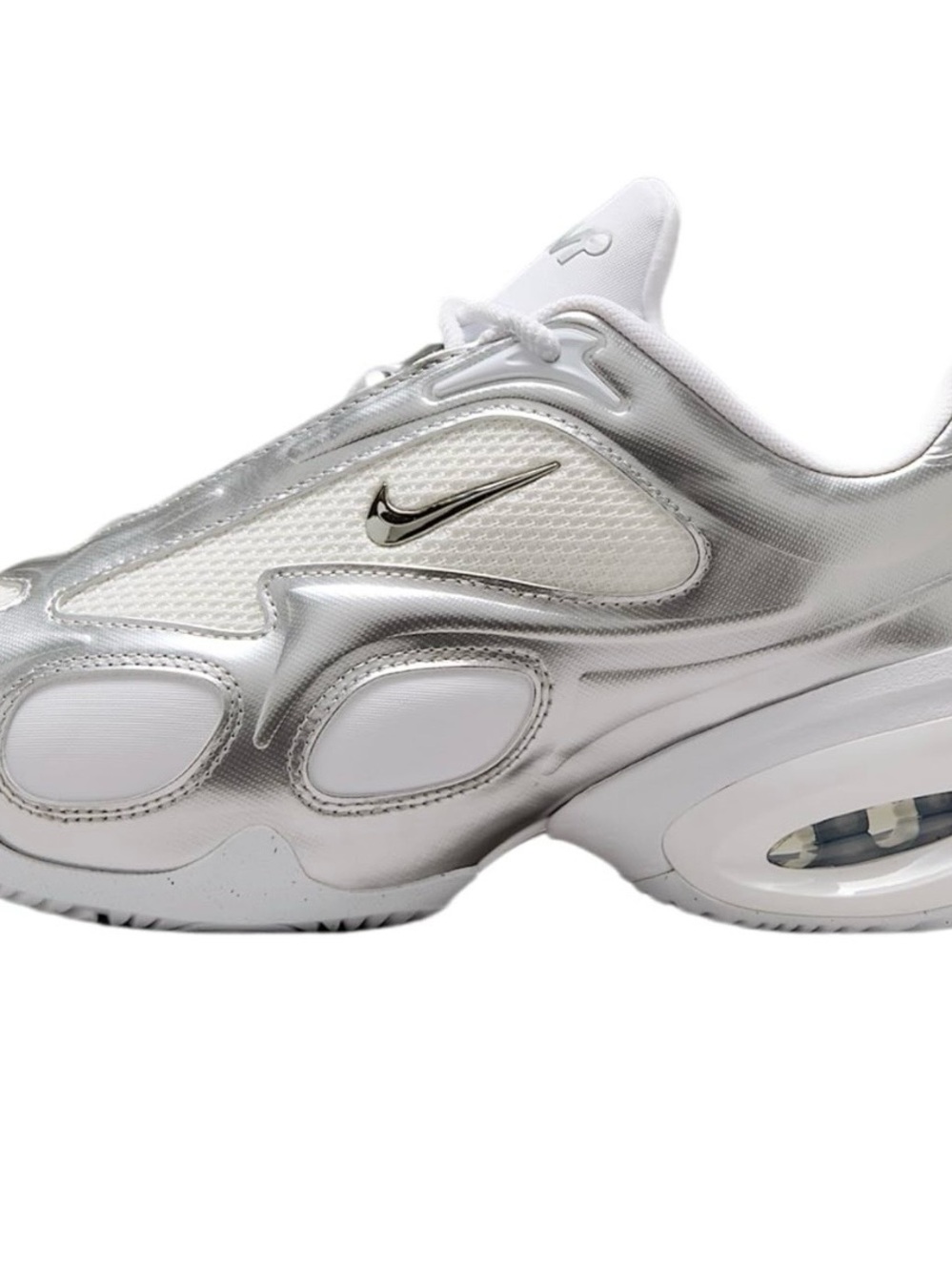 Nike Women's Air Max Muse in White/Metallic Silver/Pure Platinum - Picture 3 of 6